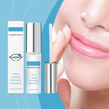 Natural Lip Moisturizing & Collagen Treatment – Plumping Serum with Hyaluronic Acid, Gentle Formula for Fine Lines & Sagging Lips, Long-Lasting Hydration, 4ml