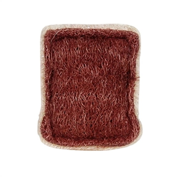 Natural Loofah Chew Toy for Interactive Cleaning and Teething Enrichment – Cat and Small Pet Activity for Indoor Use and Gentle Gnawing