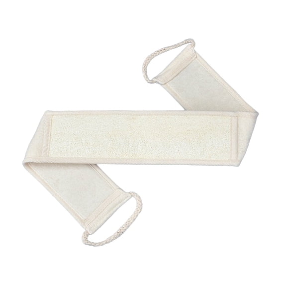 Natural Loofah Back Scrubber Exfoliator Long Handle Bath Sponge for Deep Cleansing and Dead Skin Removal