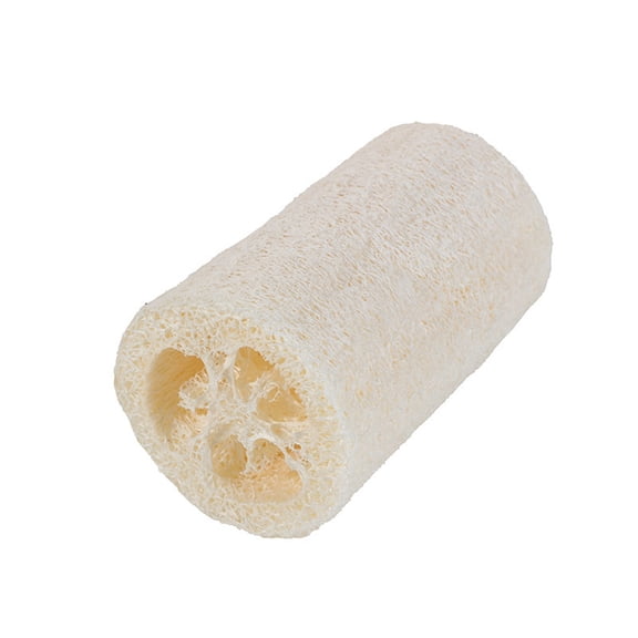 Natural Loofah Scrubber, Luffa Sponge, Multi-Purpose Exfoliating Body Scrubber & Kitchen Cleaner, 1 Pack