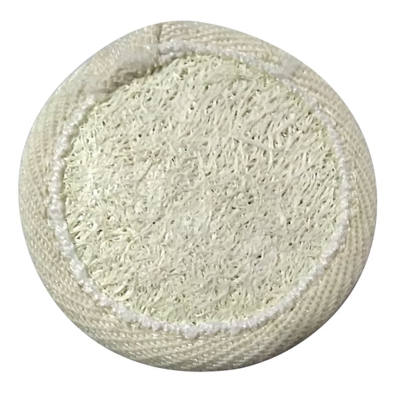 Natural Loofah Sponge Bath Ball Shower Rub For Whole Body Healthy Massage Brush white 6.5cm
