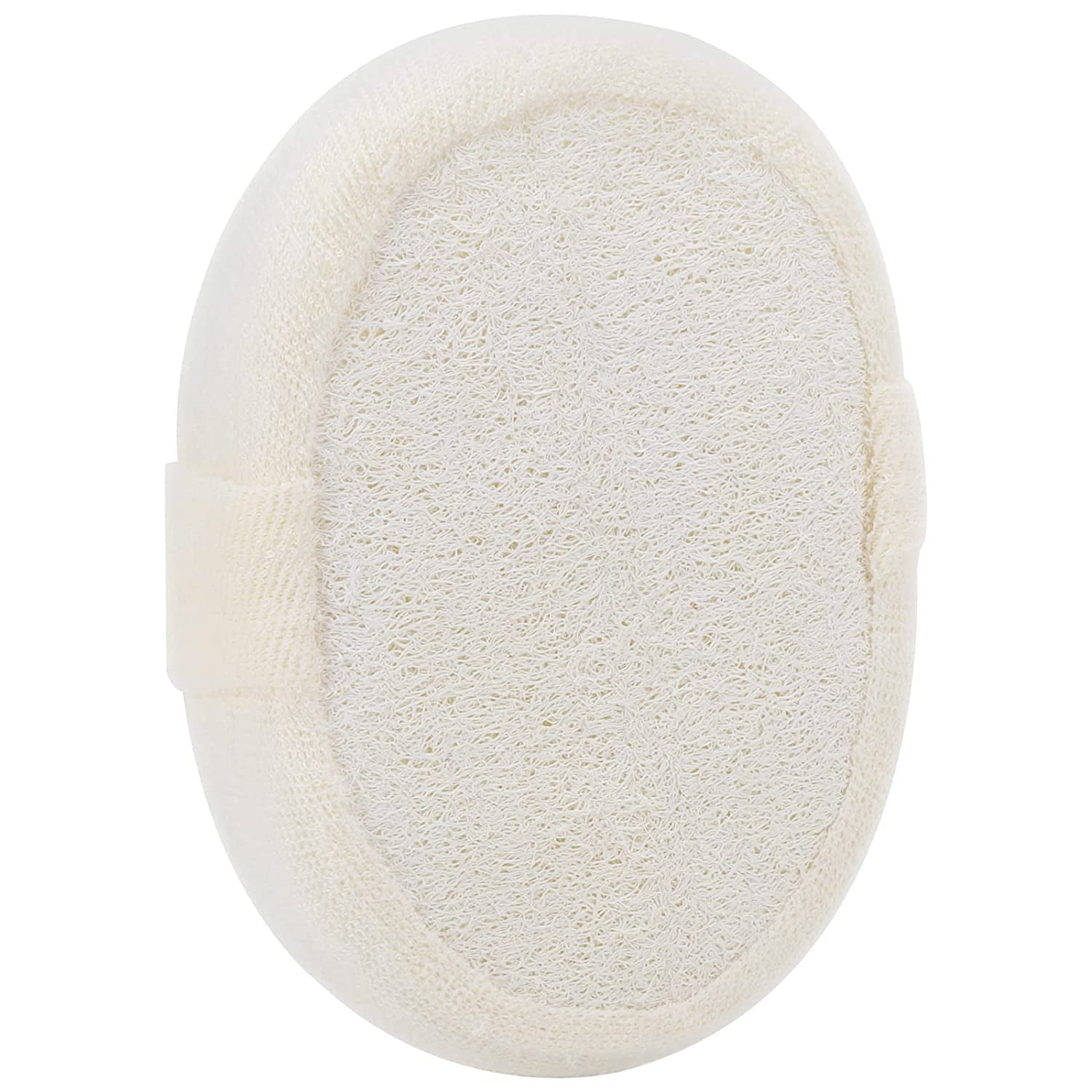 Natural Loofah Sponge Exfoliating Body Scrubber, Loofa Pads for Bath