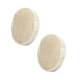 thumbnail image 1 of Natural Loofah Sponge, Furenl Durable & Gentle Terry Towel Cloth Pad, 2Pc Loofah Shower Sponge Exfoliating Body Scrubber – Spa Grade Skin Care, 1 of 9