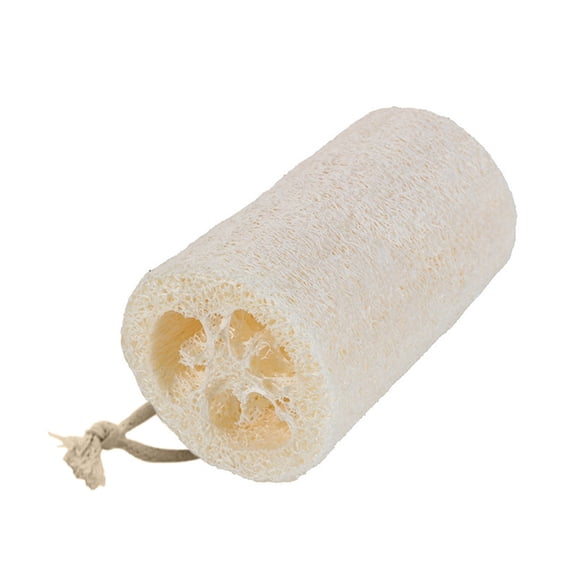 Natural Loofah Sponge for Shower - Luffa Scrubber Exfoliating Body Scrub - Kitchen Cleaning Rag for Dishes Pans and Baking Racks - Household Scouring Pad for Bathroom or Home Use - 10x6cm 1 Pack