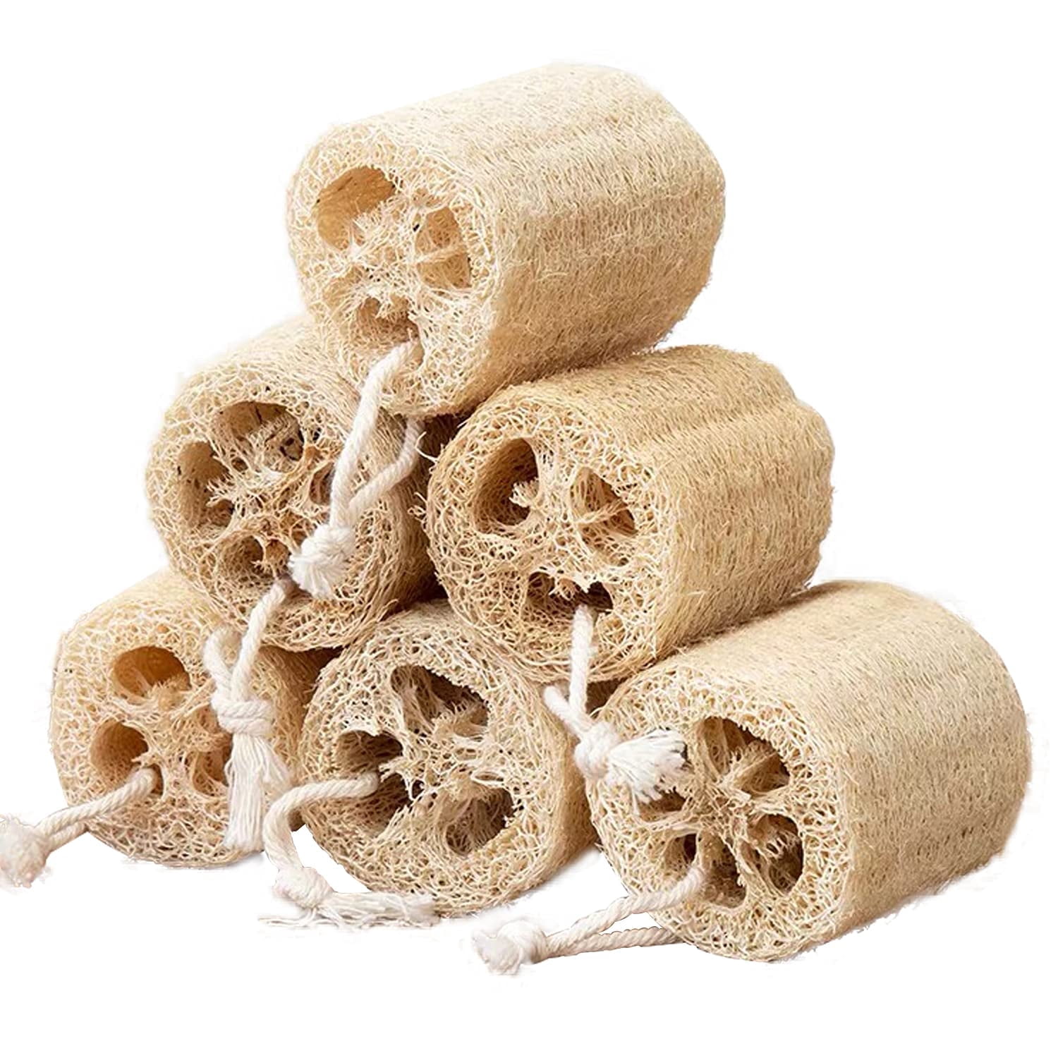 Natural Loofahs Sponge Eco Friendly Loofah Organic Exfoliating Shower ...