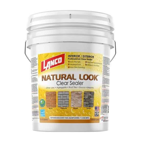 Natural Look 100% Acrylic Penetrating Clear Sealer 5 gal.