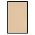 thumbnail image 1 of Linon Rugs Athena Leather Area Rug in Natural and Black-0.25" H x 22" W x 34" D, 1 of 2