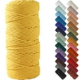 thumbnail image 1 of Natural Macrame Cord 3mm x 109yards,Colored Macrame Rope,for Plant Hangers, Crafts, Knitting, 1 of 7