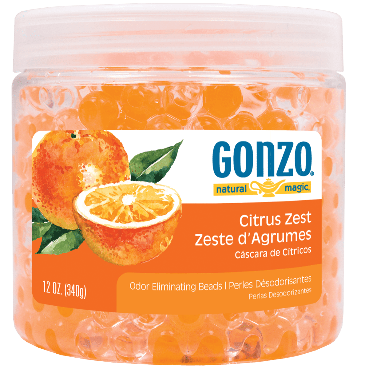 Natural Magic Citrus Zest Fragrance Beads - 12 Ounce