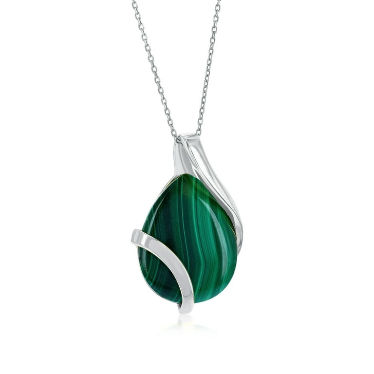 Natural Malachite Necklace for Women Malachite Jewelry for Women