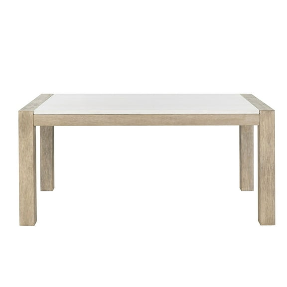 Natural Marble Dining Table, Seating 6, Style 4-leg Design 6 Capacity