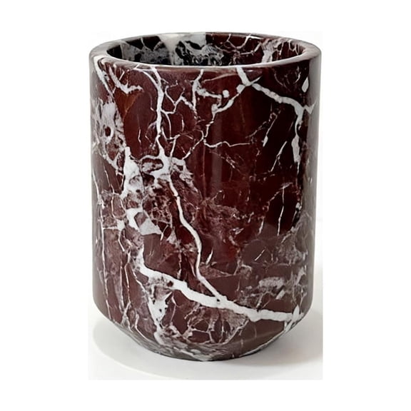 Natural Marble Wine Chiller Bucket - Multifunctional Wine & Champagne Cooler, Tabletop Storage Vase for Home Bar, Dinner Party & Banquet Decor