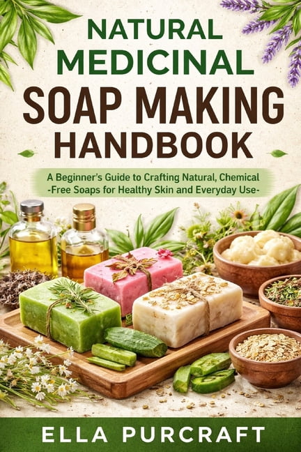 Natural Medicinal Soap Making Handbook: A Beginner's Guide to Crafting Natural, Chemical-Free Soaps for Healthy Skin and, (Paperback)