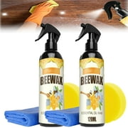 Natural Micro-Molecularized Beeswax Spray, 2024 Upgrade Wood Polish Natural Beeswax Spray, Beeswax Furniture Polish Spray Original Beeswax Furniture Polish, Beeswax Spray Cleaner