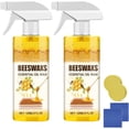 thumbnail image 1 of Natural Micro-Molecularized Beeswax Spray, Beeswaxs Essential Oil Wax, Multi-Purpose Furniture Beeswax Wood Polish, Wood Cleaner Repairing and Care Spray, Restores Shine & Removes Scratches (1), 1 of 8