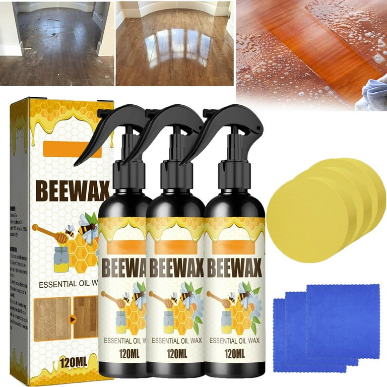 Natural Micro-Molecularized Beeswax Spray Polishing Cabinets Furniture  Clean Dirt Grease For Halloween Christmas Gifting - AliExpress