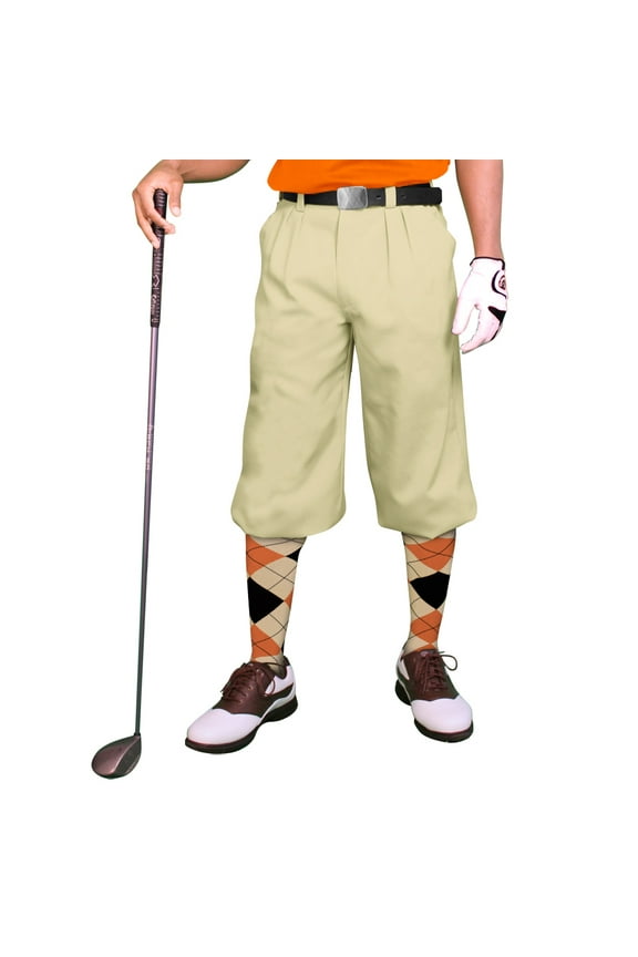 Natural Microfiber Golf Knickers ( Plus Fours) for Men - 38"