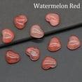 thumbnail image 1 of Natural Mixed Gemstone Heart Cabochon CAB Flatback Reiki Chakra Beads 15mm*18mm, 1 of 8
