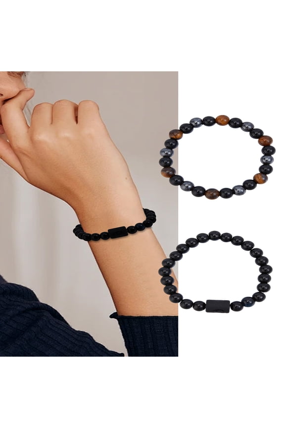 Natural Mixed Gemstone Stretch Bracelets Constellations Theme Bracelet Cancer Inner Diameter: 2-3/8 inch(6cm)