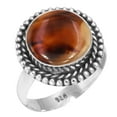 thumbnail image 1 of Natural Montana Agate Ring 925 Sterling Silver Handmade Jewelry, 1 of 6
