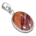thumbnail image 1 of Natural Mookaite Pendant 925 Sterling Silver Handmade Jewelry, 1 of 4