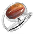 thumbnail image 1 of Natural Mookaite Ring 925 Sterling Silver Handmade Jewelry, 1 of 6
