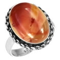 thumbnail image 1 of Natural Mookaite Women Jewelry 925 Sterling Silver Ring, 1 of 6