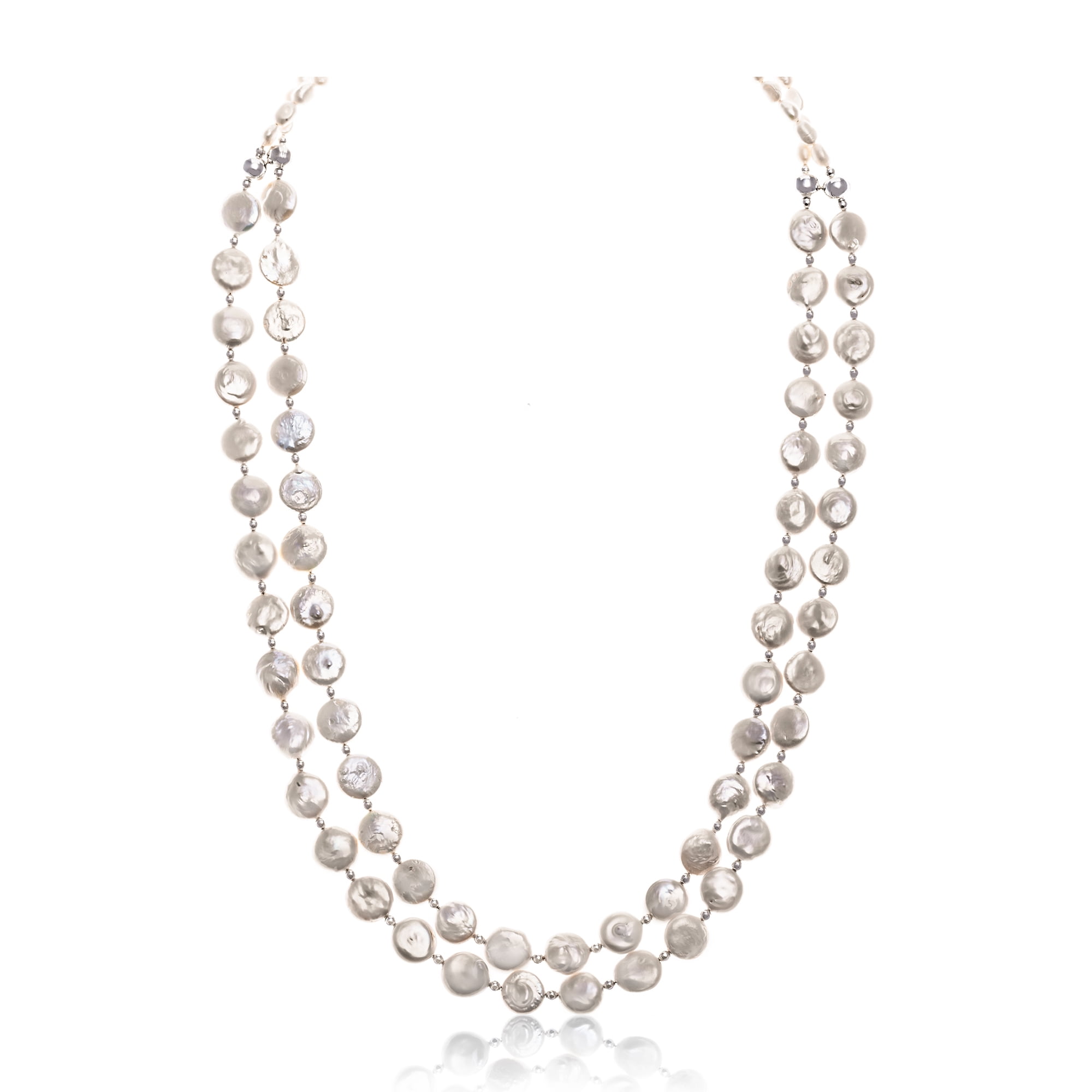 Mikimoto Double Strand Pearl Necklace - 2 For Sale on 1stDibs | mikimoto 3 strand  pearl necklace, double strand mikimoto pearl necklace, double row pearl  necklace