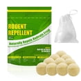 thumbnail image 1 of Natural Mouse Repellent, Mice Repellent Indoor and Outdoor, Peppermint Oils Rat Repellent for Repel Rodents Squirrels Ant Spider Mice Rats Other Pests, 10 Pack, 1 of 5