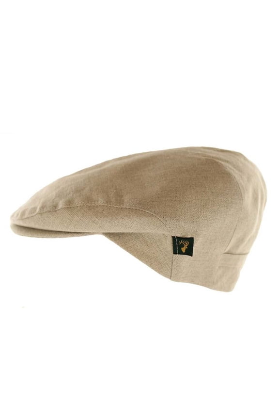 Natural Mucros Weavers Linen Cap