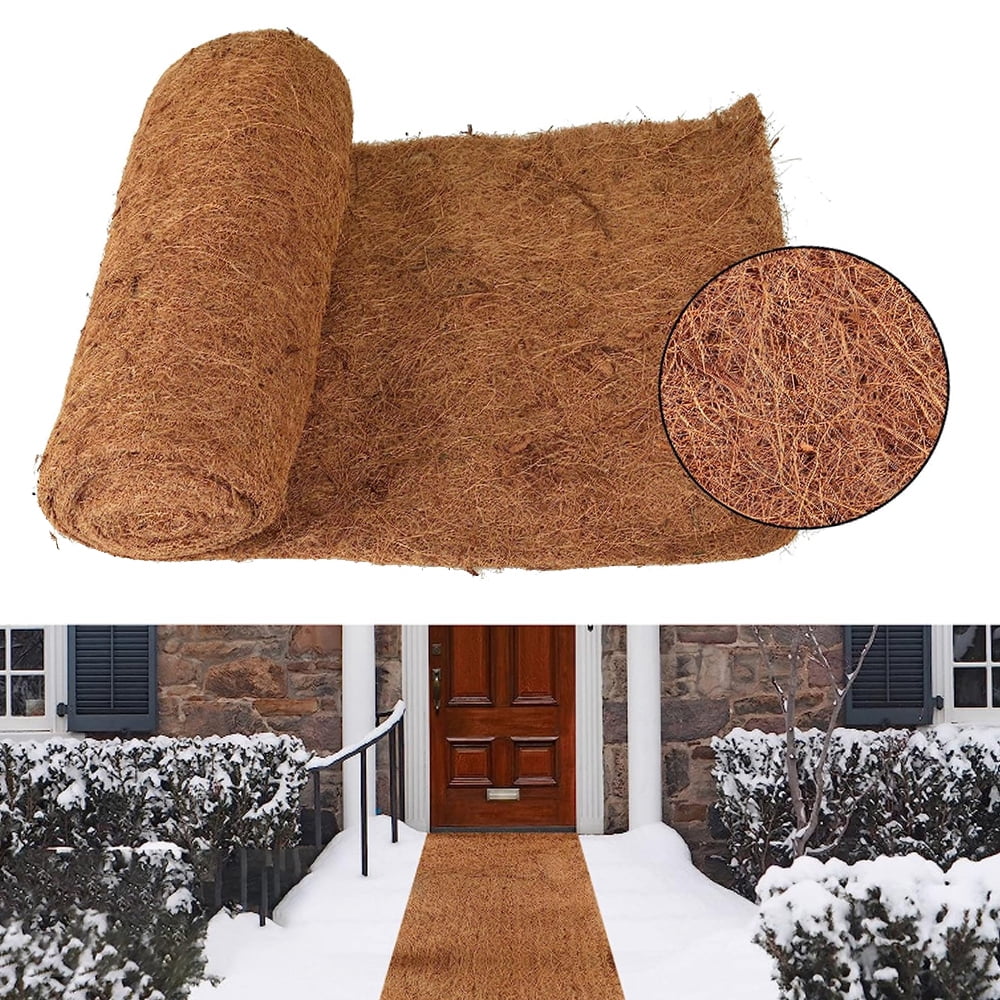 Natural Mulch Roll for Landscaping 50*200CM Coconut Fiber Mulch Mat