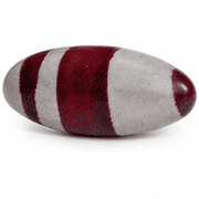 Natural Narmadeshwar Shivling Stone, Narmada Banalingam Shiva Lingam for Puja, Meditation, Vastu, Home Mandir, Altar & Hindu Spiritual Gift Decor