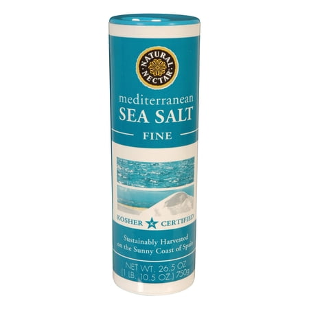 Natural Nectar Mediterranean Sea Salt Fine