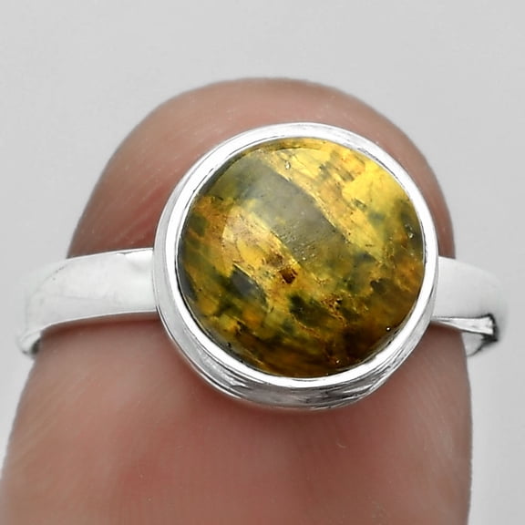 Natural Nellite 925 Sterling Silver Ring s.7.5 Jewelry R-1007 SDR180970