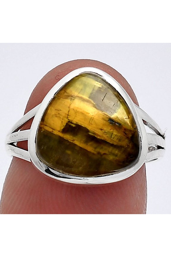 Natural Nellite 925 Sterling Silver Ring s.7 Jewelry R-1006 SDR239179