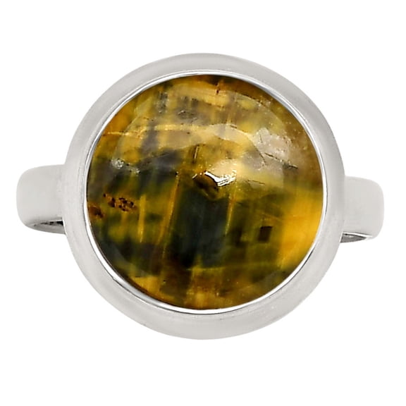Natural Nellite 925 Sterling Silver Ring s.7 Jewelry R-1007 SDR250340