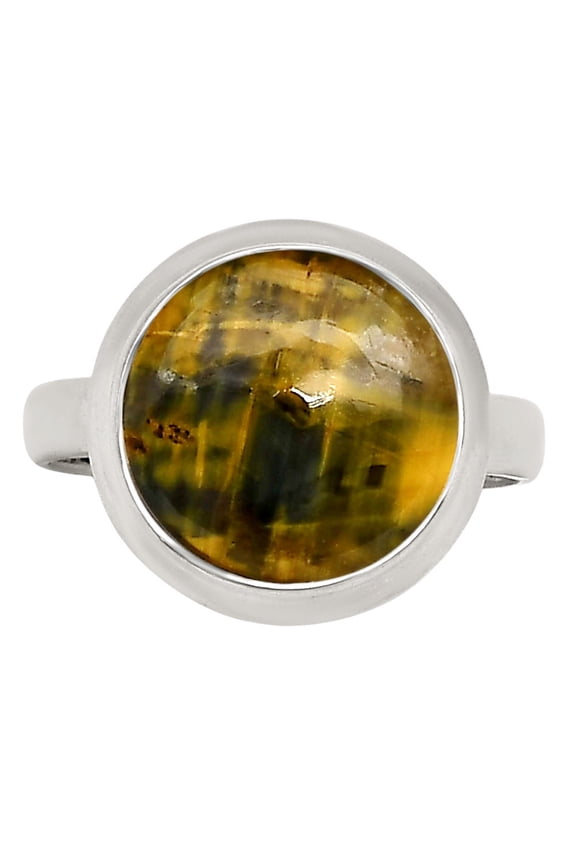 Natural Nellite 925 Sterling Silver Ring s.7 Jewelry R-1007 SDR250340