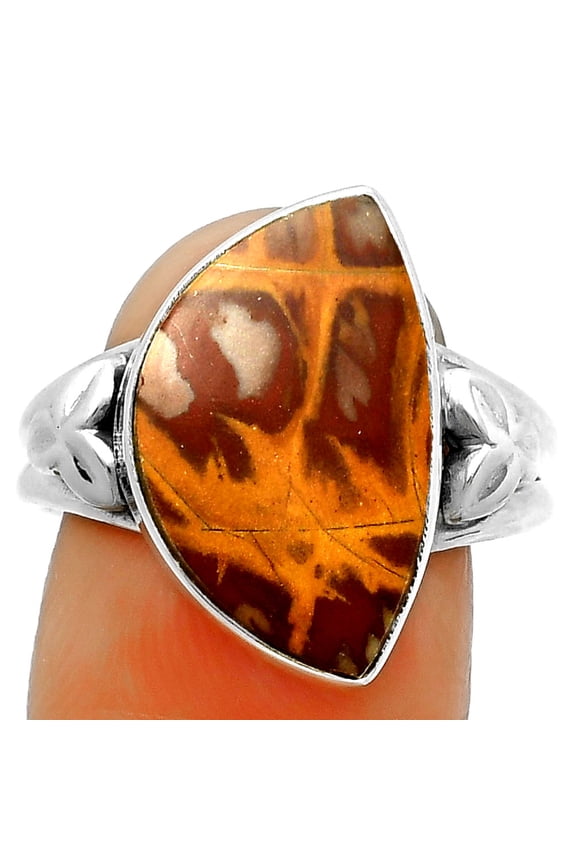 Natural Noreena Jasper 925 Sterling Silver Ring s.9 Jewelry R-1261 SDR172161