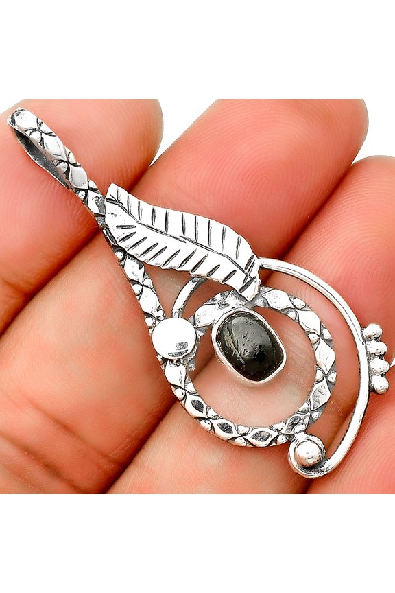 Natural Nuummite 925 Sterling Silver Pendant Jewelry P-1215 SDP133858