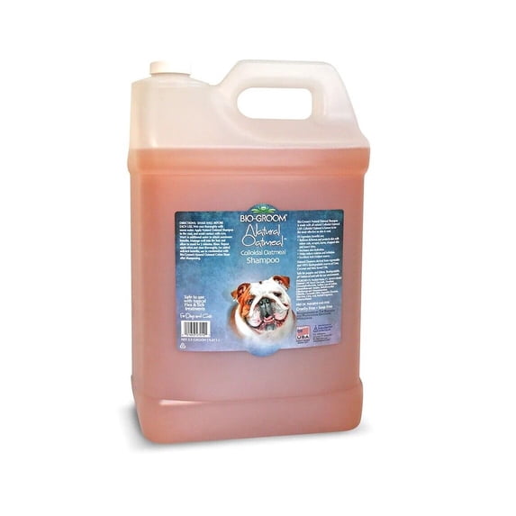 Natural Oatmeal Soothing Dog and Cat Shampoo Dry Irritated Skin Anti Itch (2.5 Gallon)