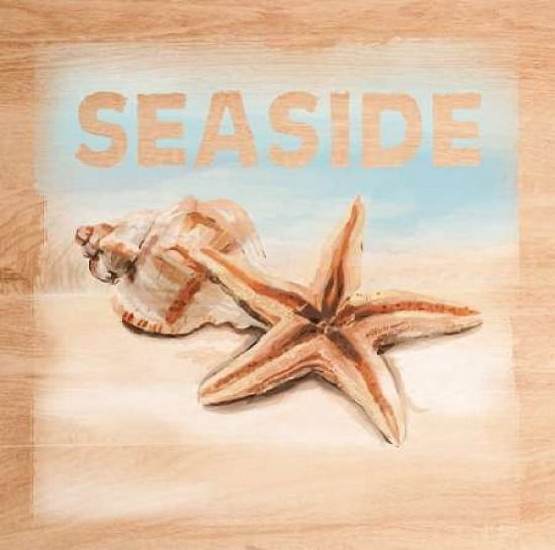 Natural Ocean Seaside Canvas Art - Art Atelier Alliance (24 x 24)