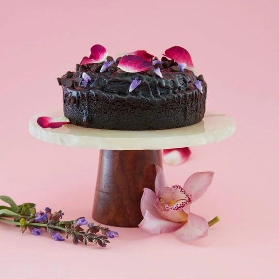 Natural Onyx Stone Cake Stand