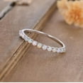 thumbnail image 1 of Natural Opal Eternity Ring Band Wedding Band Dainty Opal Ring 925 Sterling Silver Gemstone Jewelry For Women Gift By KIRAN FINE JEWELS, 1 of 5