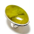 thumbnail image 1 of Natural Opal Gemstone Handmade 925 Sterling Silver Jewelry Ring Size 9, 1 of 2