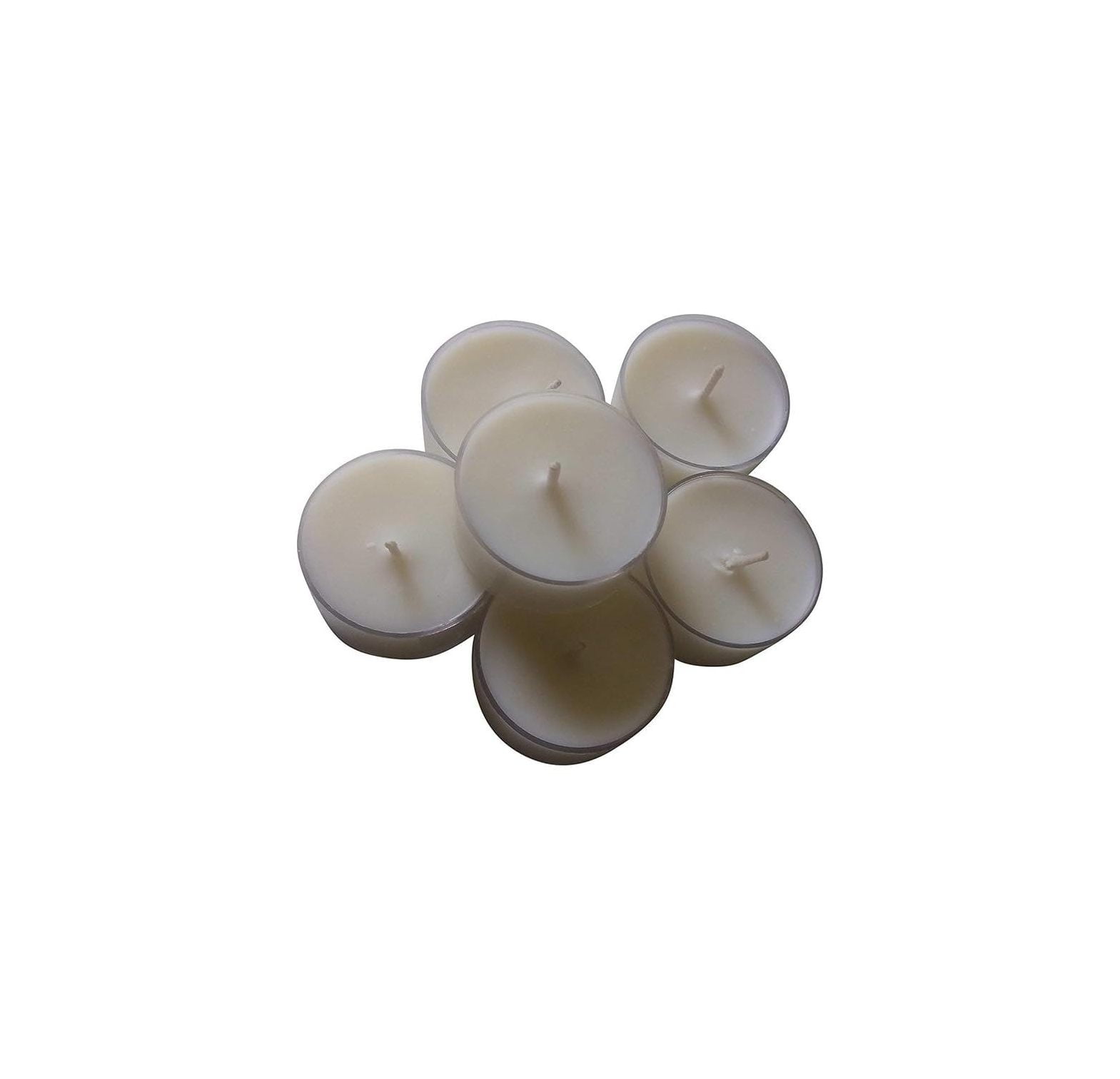 Natural Organic Coconut Wax Tea Light 20 Pack