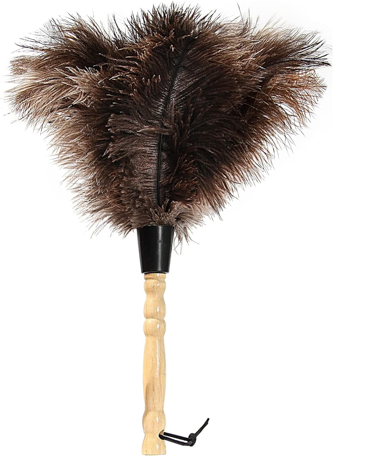 Natural Ostrich Feather Duster, Car Duster Interior/Exterior Cleaner