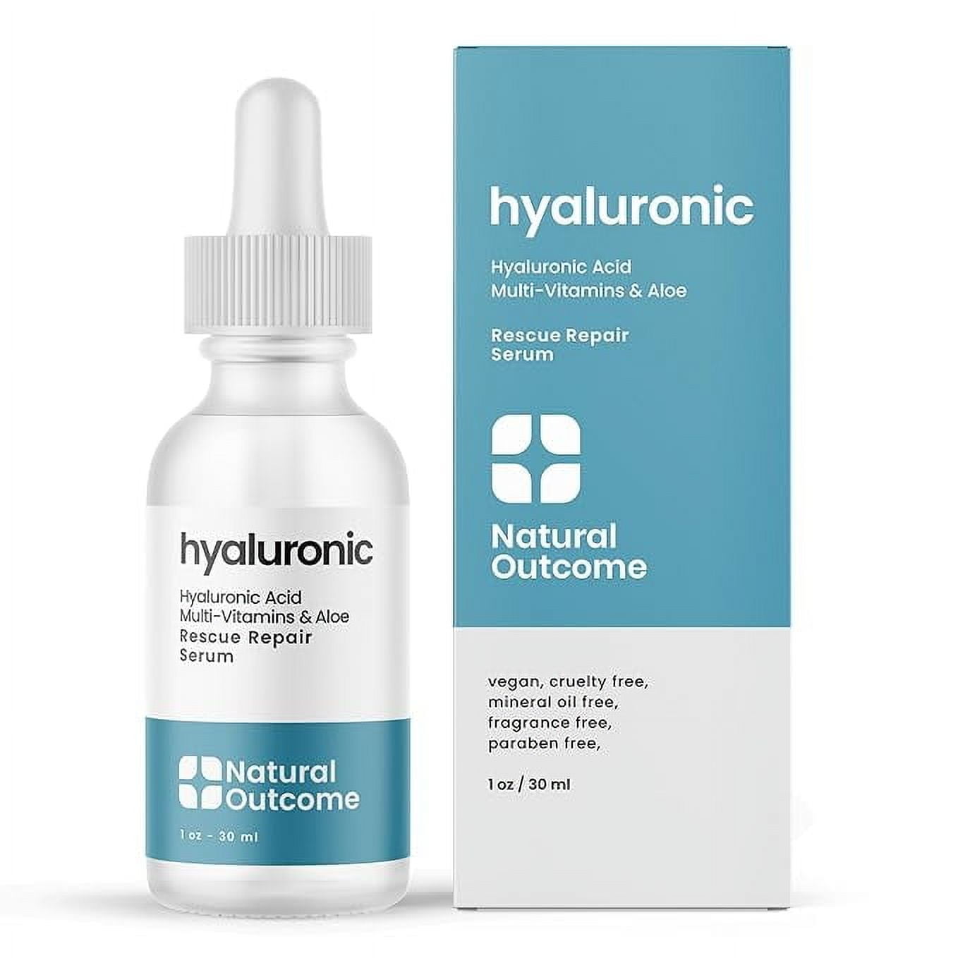Natural Outcome Hyaluronic Facial Serum, 10 oz