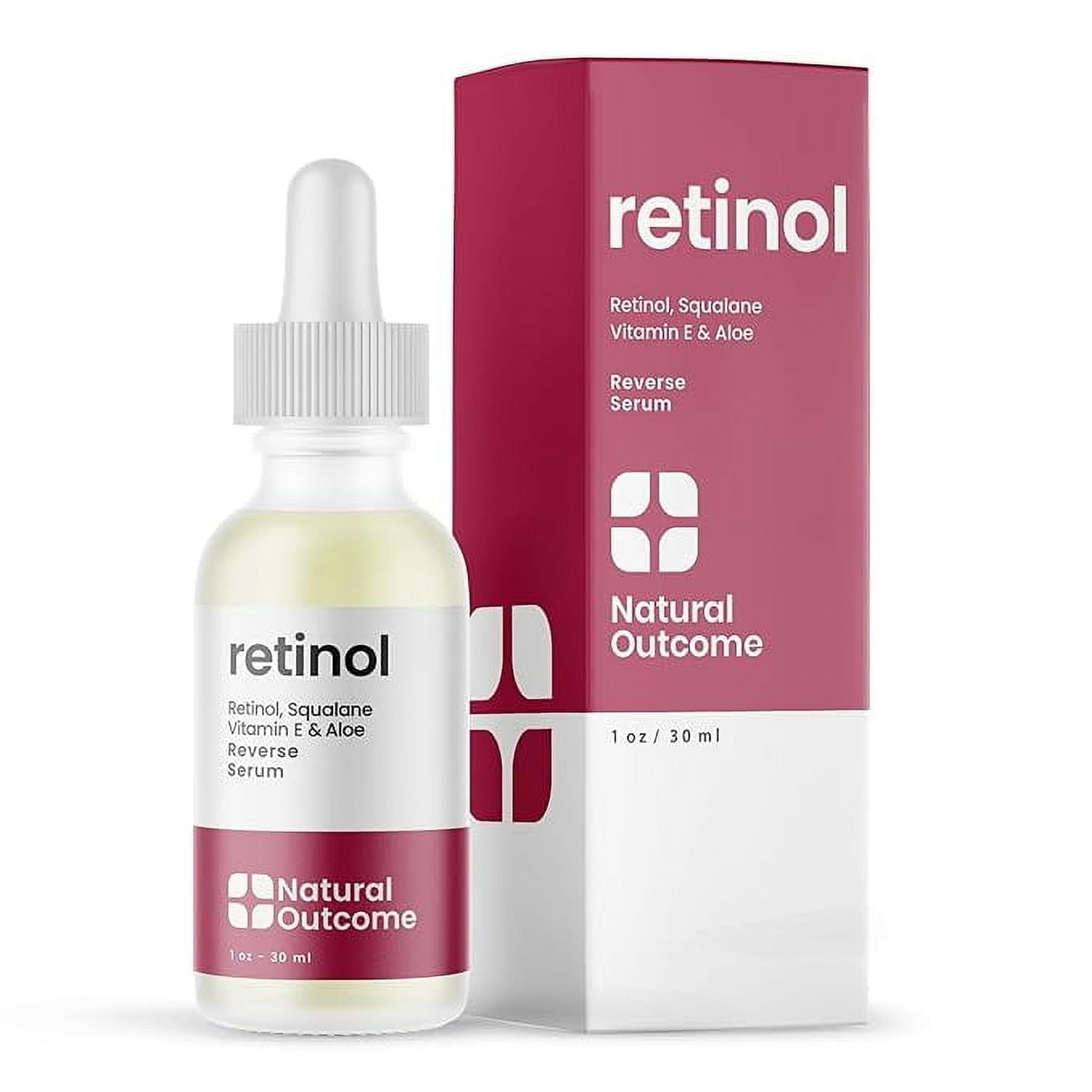 Natural Outcome Retinol Facial Serum, 10 oz
