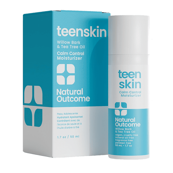 Natural Outcome Teen Skin Face Moisturizer Gentle Skin Care for Kids & Teens, 50 ml