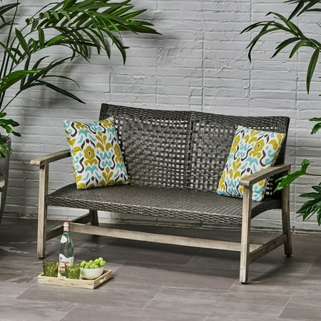 Natural Outdoor Look & Sturdy Structure - Create a Classic Backyard Vibe with This Loveseat